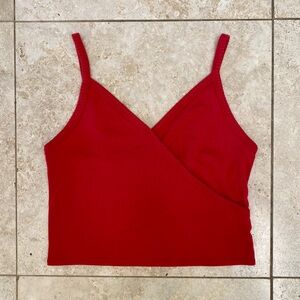 American Eagle Red Tank/Crop Top